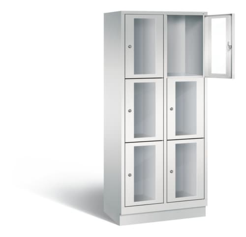 C+P Schließfachschrank Classic, 6 Fächer