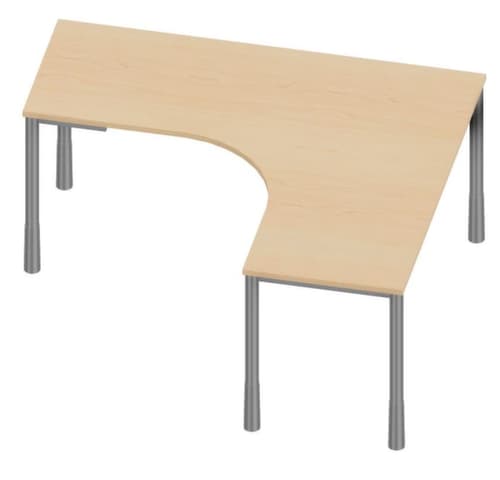 Nowy Styl Höhenverstellbarer Freiform-Schreibtisch E10