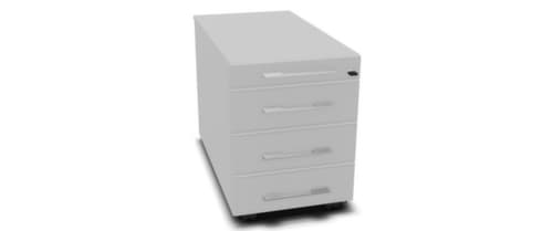 Nowy Styl Rollcontainer mit Soft-Close-System, 3 Schublade(n)