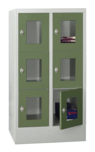 PAVOY Schließfachschrank Basis, 6 Fächer