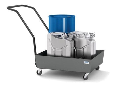 Fahrbare Auffangwanne pro-line für 60-Liter-Fass