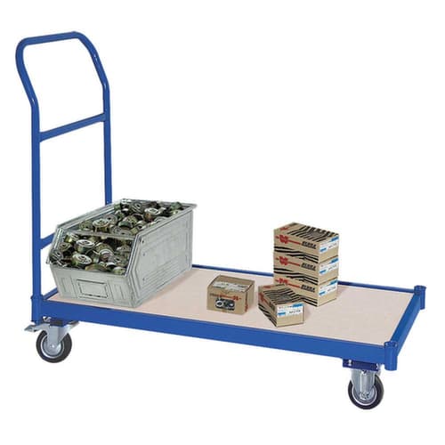 Schiebebügelwagen, Traglast 250 kg, Ladefläche 950 x 445 mm