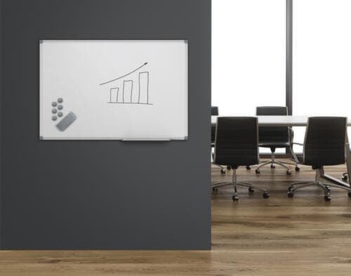 MAUL Emailliertes Whiteboard MAULstandard, Höhe x Breite 1000 x 2000 mm