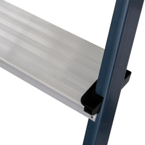 Krause Stufenstehleiter MONTO® Securo®, 5 rutschhemmend profilierte Stufen