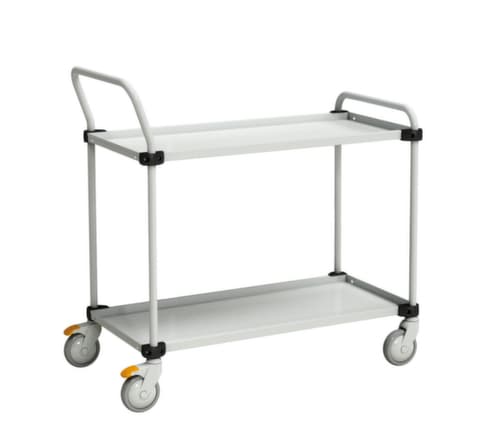 Treston Tischwagen 1000x530 mm, Traglast 150 kg, 2 Etagen