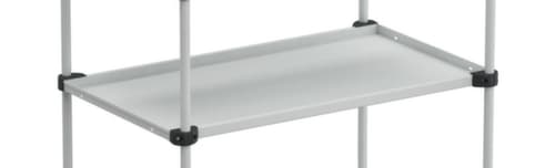 Treston Tischwagen 1000x530 mm, Traglast 150 kg, 2 Etagen