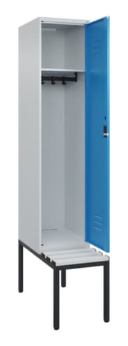 C+P Spind Classic Plus mit Sitzbank, Abteilbreite 400 mm
