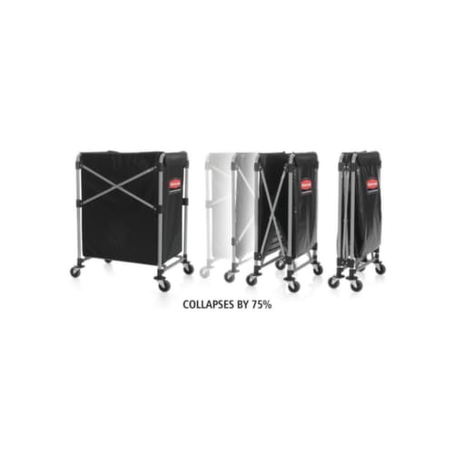 Rubbermaid Klappbarer Wäschewagen X-Cart