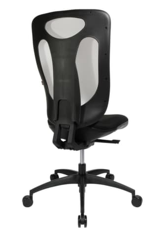 Topstar Bürodrehstuhl Net Pro 100 mit Punktsynchronmechanik, Netzrückenlehne, schwarz