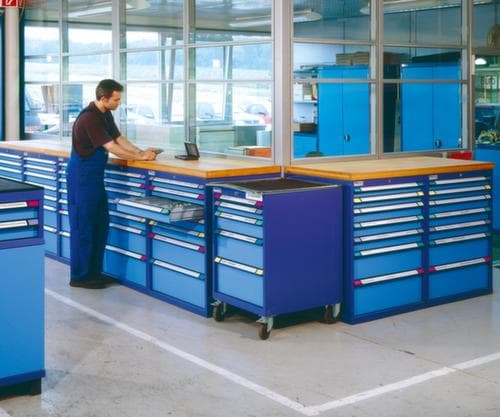 Thurmetall Schubladenschrank mit Breite 805 mm, 12 Schublade(n)