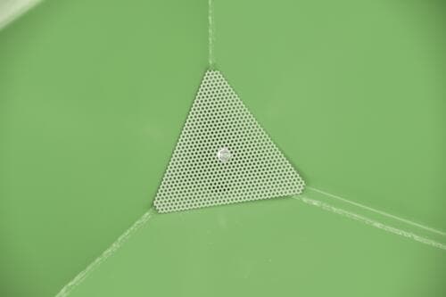 Bauer Späne-Kippbehälter mit Abrollmechanismus