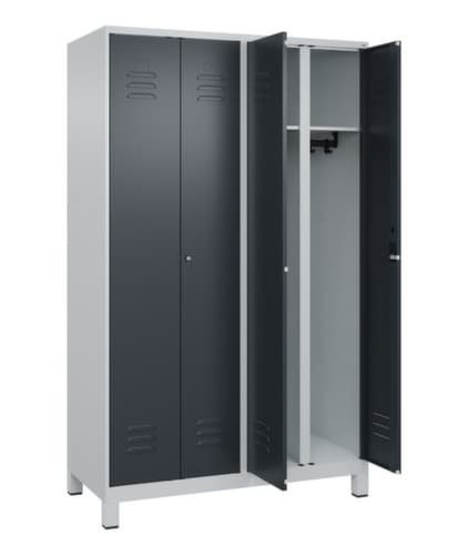 C+P Spind Classic Plus für Schwarz-Weiß-Trennung, Abteilbreite 300 mm