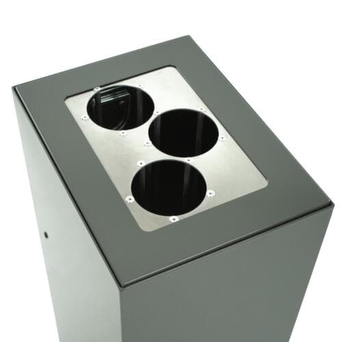 Wertstoffsammler, 60 l, dunkelgrau