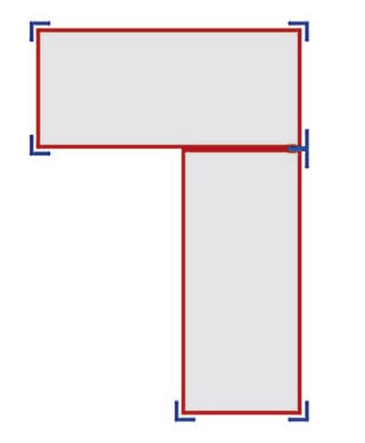 Spanplatten-Steckregal mit 4 Böden, Höhe x Breite x Tiefe 1800 x 910 x 600 mm, 4 Böden