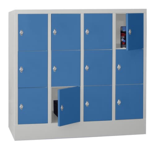 PAVOY Schließfachschrank Basis, 12 Fächer