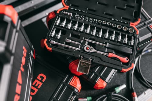 GEDORE R49003033 Steckschlüssel-Satz 1/4" 4-13mm 33-teilig