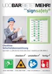 Checkliste Sicherheitskennzeichnung